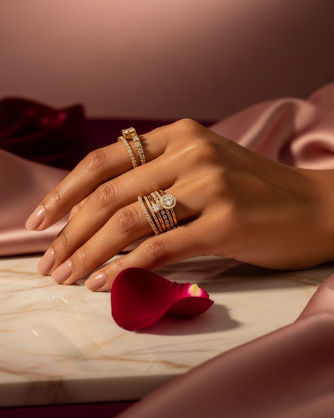 Gold and Diamond