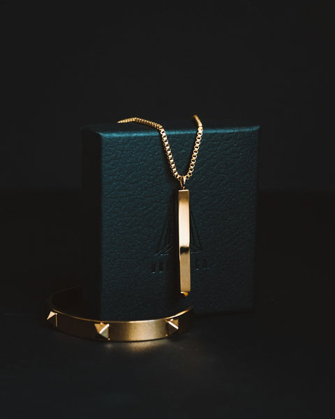 Whispering Petal Gold Pendant