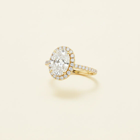 Solène Solitaire Diamond Ring