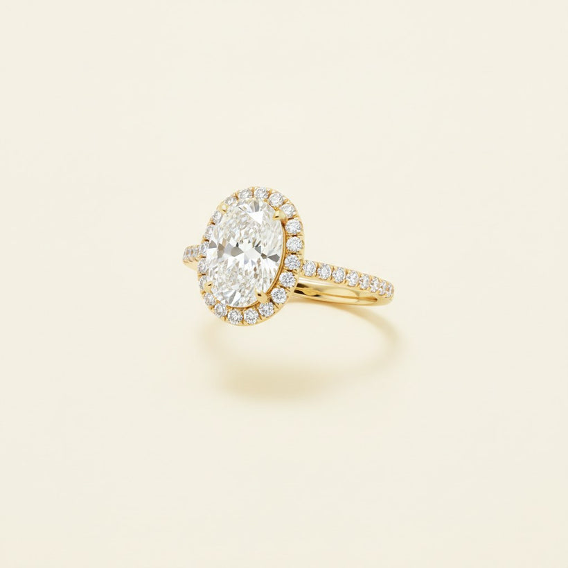 Solène Solitaire Diamond Ring — BIS-hallmarked, Vivana by Kalash Jewellers