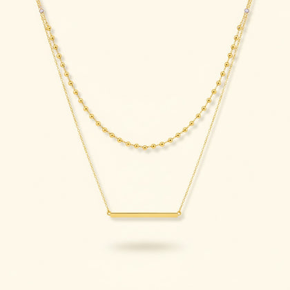 Noor Layered Gold Necklace