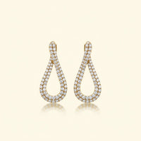 Luminous Drop Diamond Earrings