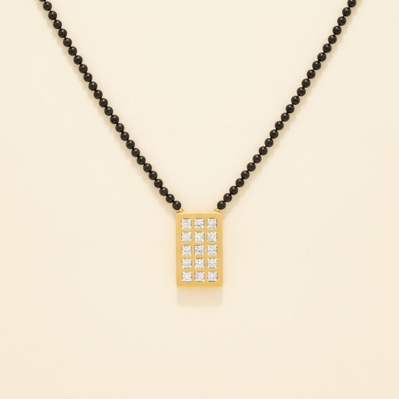 Modern Grace Tanmaniya Mangalsutra — BIS-hallmarked, Vivana by Kalash Jewellers