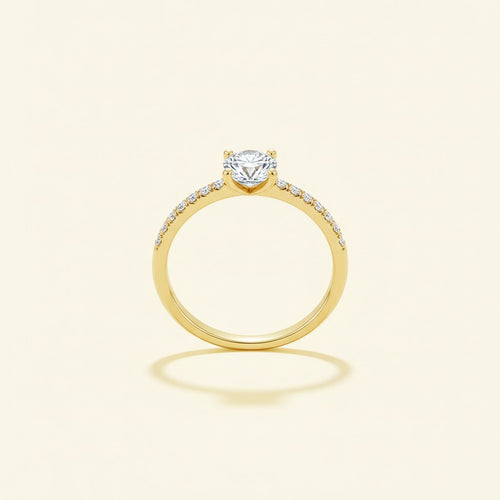 Eterna Nova Lab Grown Diamond Ring — BIS-hallmarked, Vivana by Kalash Jewellers