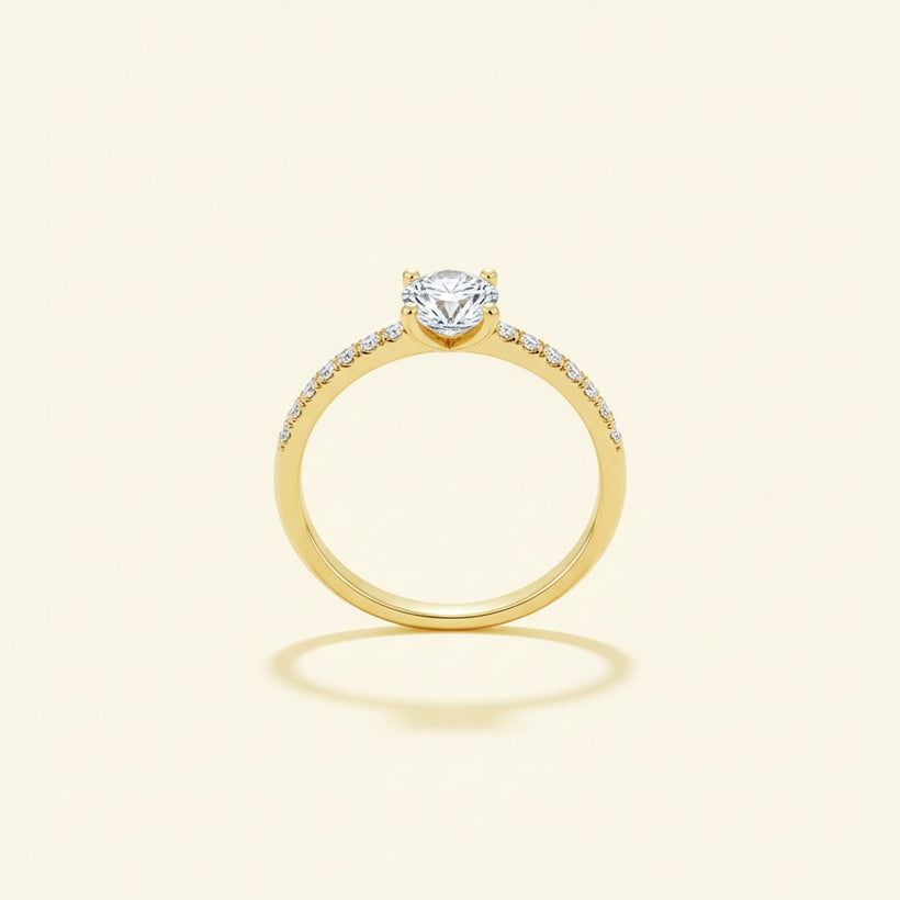 Eterna Nova Lab Grown Diamond Ring — BIS-hallmarked, Vivana by Kalash Jewellers